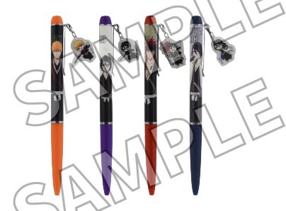 Ballpoint pen with charm (4 types)