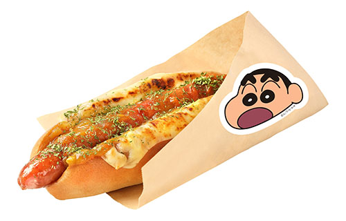 Shin-chan's favorite thing: hot dogs