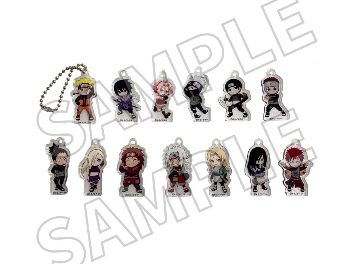 ミニアクリルキーホルダー　A